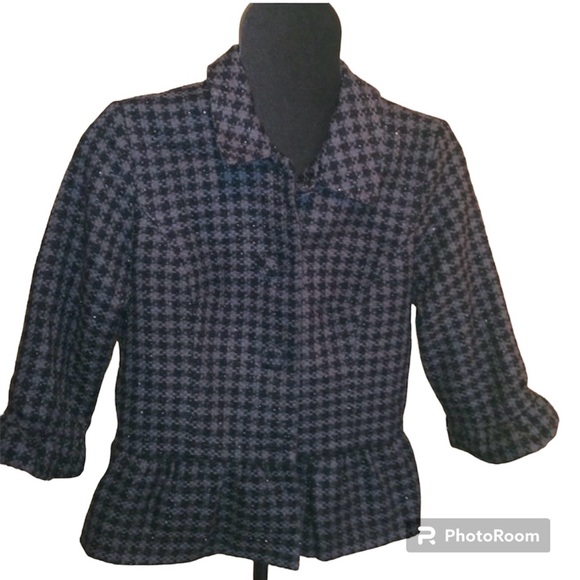 Mossimo Supply Co. Jackets & Blazers - Houndstooth Grey & black blazer
